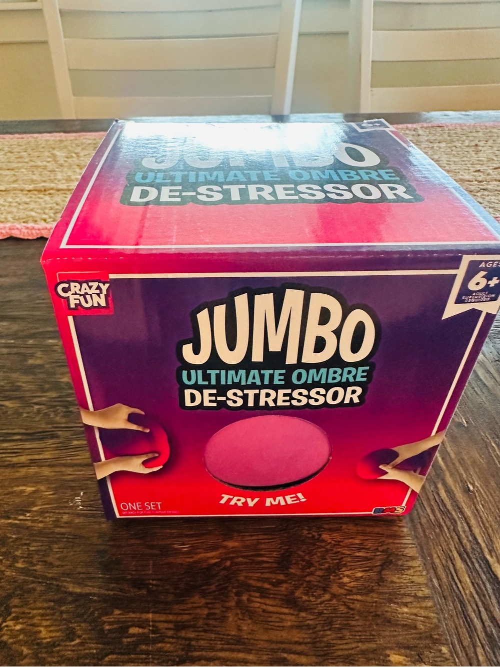 🩷💜 Jumbo Ultimate Ombre De-Stressor - Pink and purple 💜🩷
